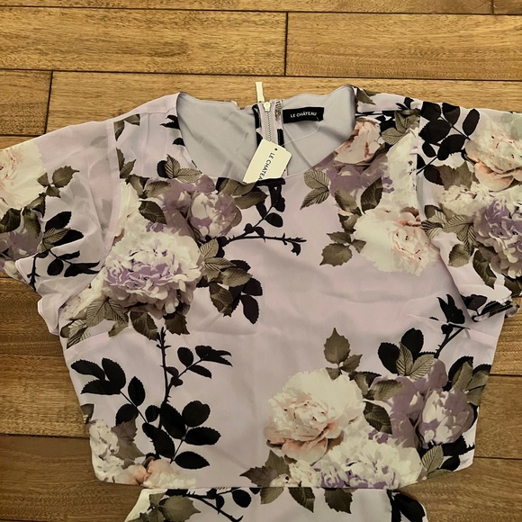 Evening dress new with tags! With back and side cutout and a slit in the front. - Picture 8 of 9